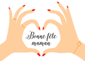 Coeur fait main pour une maman ch&eacute;rie